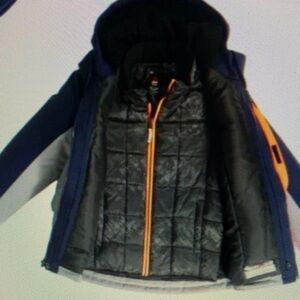 Kids' Black and Blue Jacket